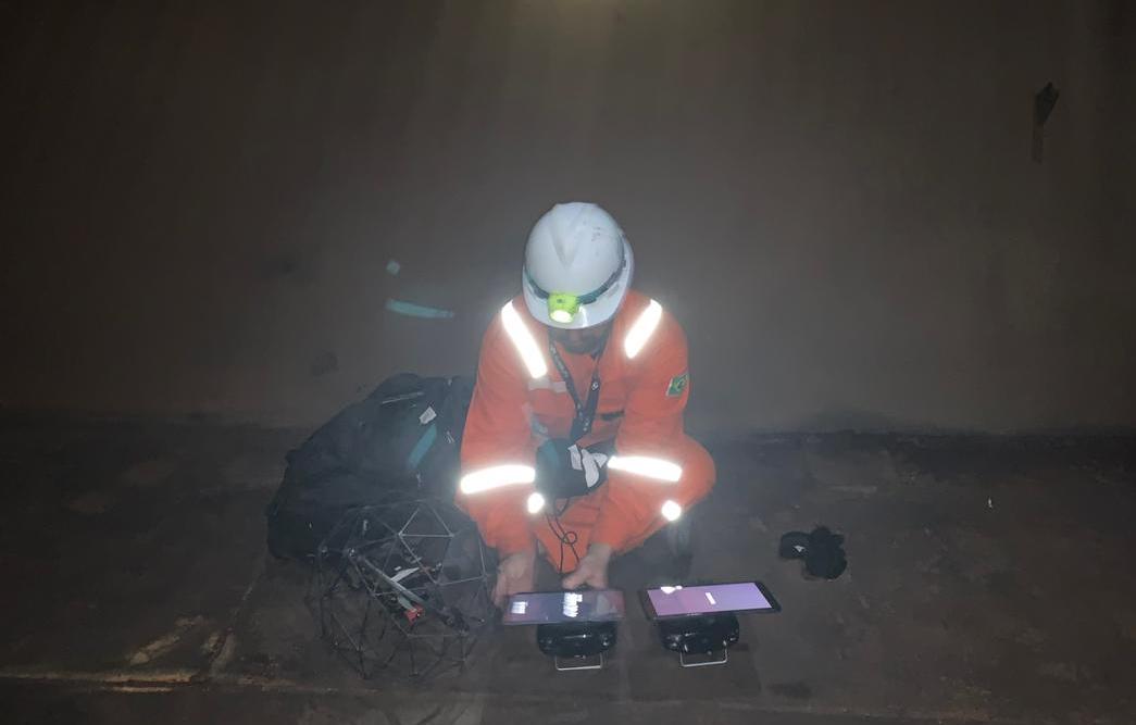 Unmanned FPSO tank inspection